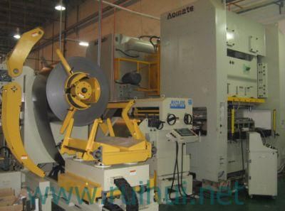 Coil Sheet Automatic Feeder with Straightener Help to Making Electric Parts