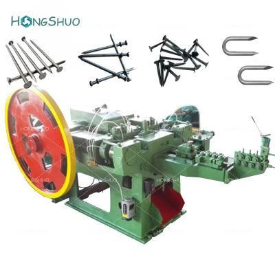 China Automatic Best New Design Iron Wire Ordionary Nails Making Machine