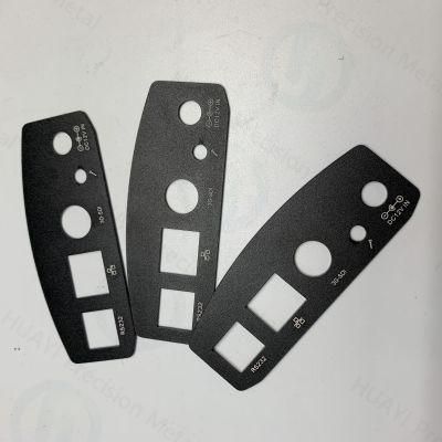 Custom Made Black Painting Sheet Metal Back Cover, Bespoke Aluminum Plate, Computer and Laptop Shell Component DVD Shell and CD Slot