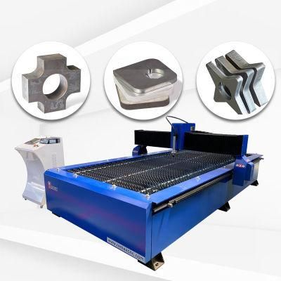 Heavy Plasma Cutting CNC Machine Carbon Steels Iron Parts Door Iron Cut CNC Plasma Cutting Machine