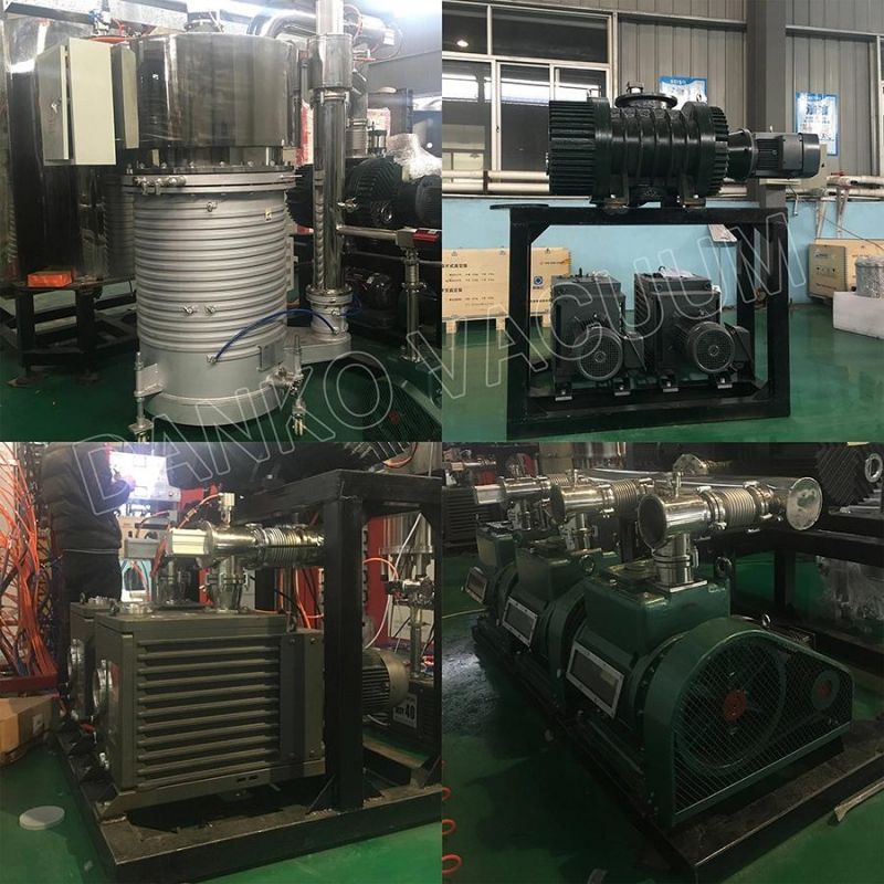 Carbon Steel Type Aluminum Chrome Film Metallization Coating Machine