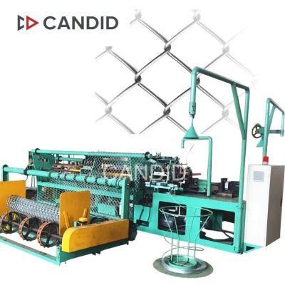 Single Wire Easy to Maintenance Chain Link Fence Netting Machine