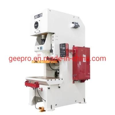 Stock C Frame 125t 600tons Punching Press Machine for Hardware Stamping