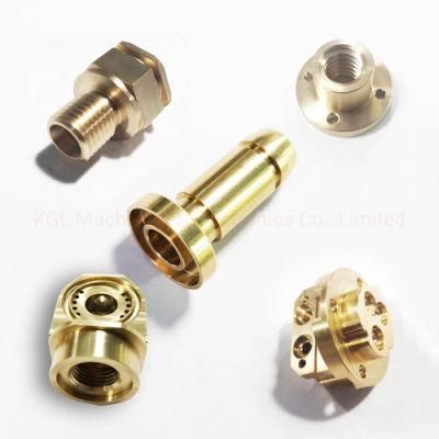 Brass H68 Cuzn33 Cw506L C2680 CNC Turned Parts Component CNC Turning