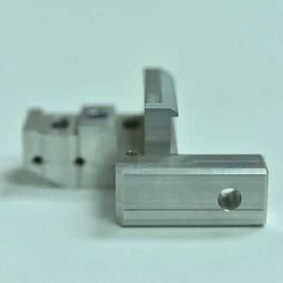 CNC Machined Parts Silver Aluminum CNC Machining Parts CNC Machined Precision Part