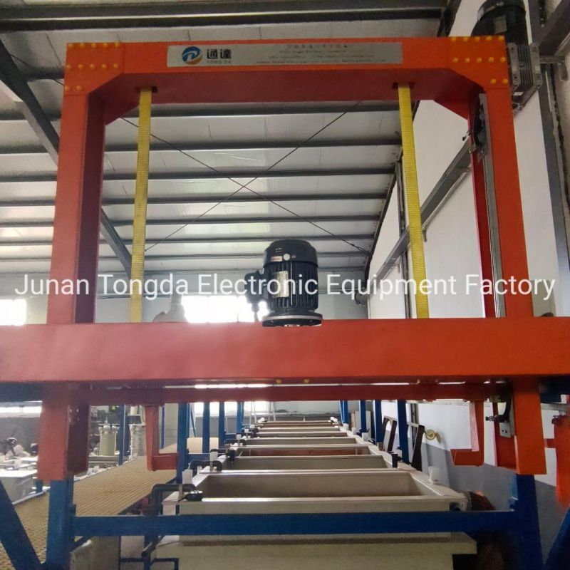 Full Automatic Plating Line Hard Chrome Plating Equipment Electroplating Bath