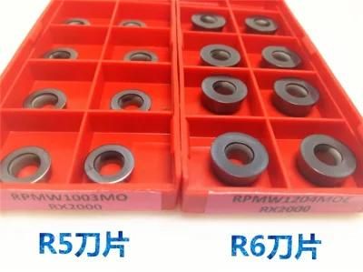 Factory Direct Sell Rpmt 1204/ Rpmt1003 Carbide Indexable Milling Cutter Insert