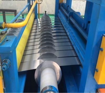 2.0 x 1250mm Automatic Metal Steel Strap Coil Slitting Machine Exporter in China