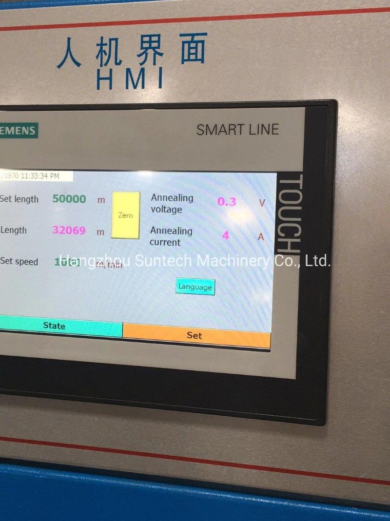 Enamelling Low Price High Speed Fine Copper Wire Drawing Machine with Annealing