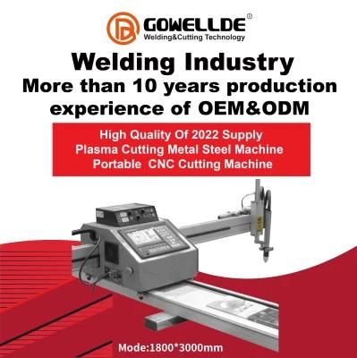 Portable Gantry Steel CNC Plasma Cutting Machine Sheet Metal CNC Flame Cutting Machine