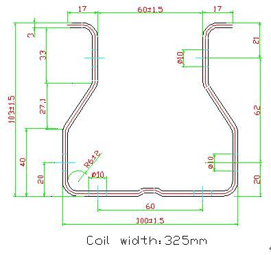 Upright Roll Forming Machine (two sizes)