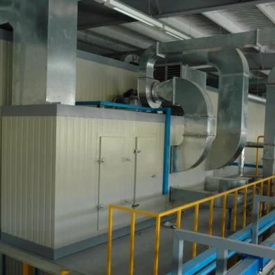 Stainless Steel Material Liquid/Powder Coating Spray Production Line for Car Accessory