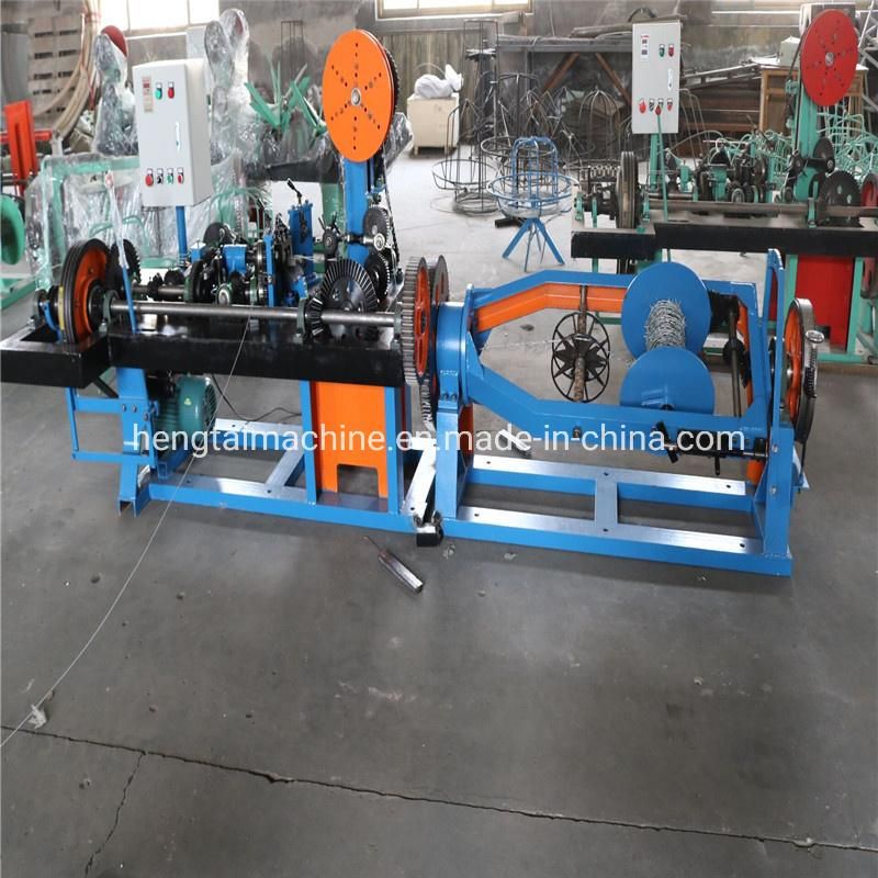 South America Popular Barbed Wire Mesh Machine