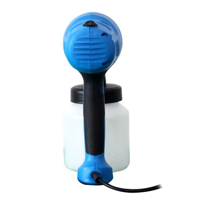 500W Electric Paint Sprayer Gun with 900ml Detachable Tank for Home Painting