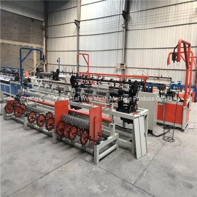 Ht-4000 Fully Automatic Chain Link Fence Making Machine