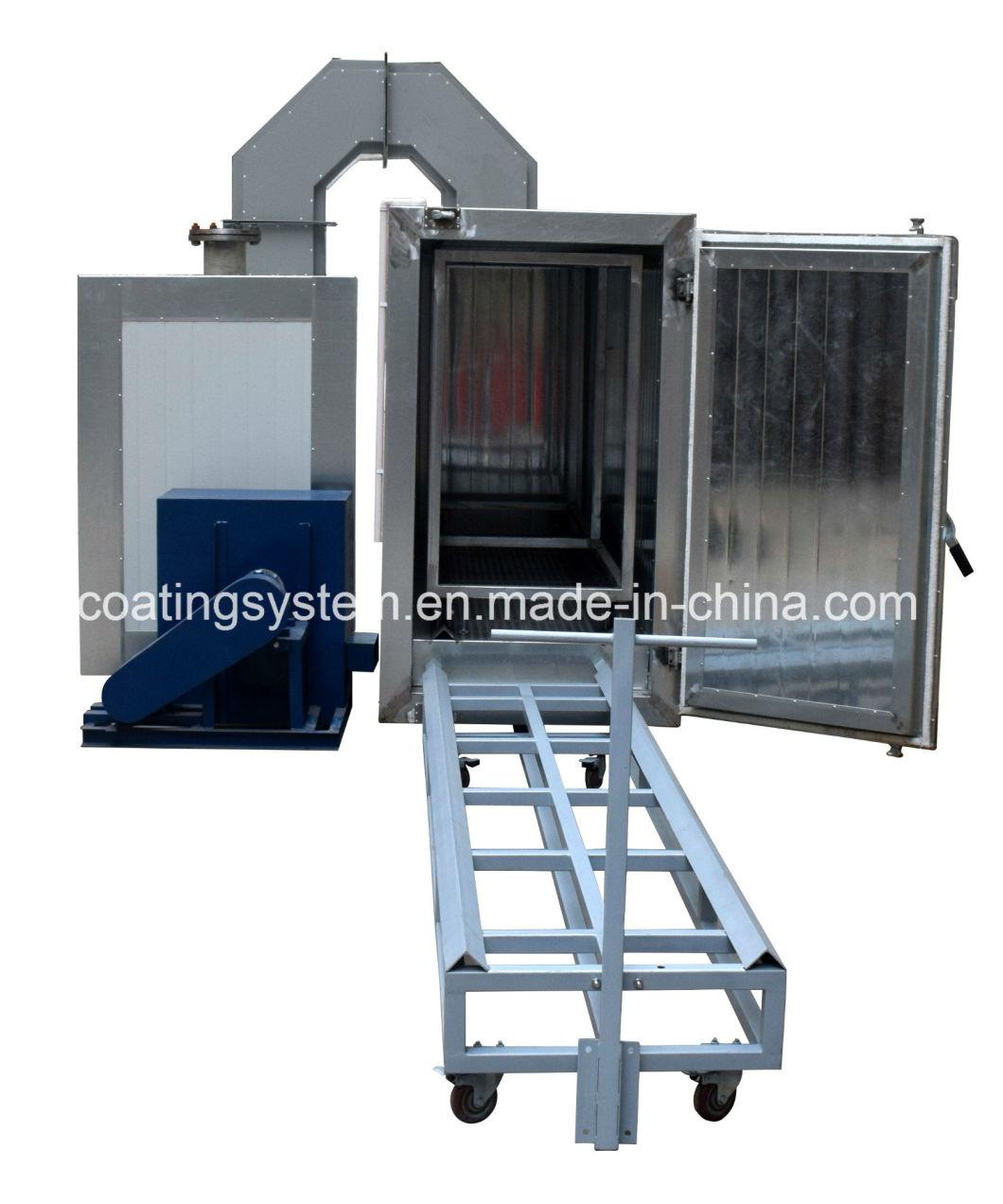 Gas Heating Powder Coat Curing Oven
