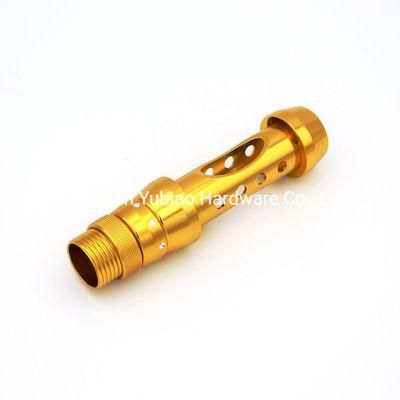 CNC Turning Aluminum Reel Seat Gold Big Game Boat Fishing Rod