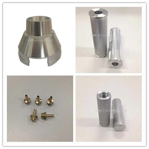 Brass Customized Parts with Gold-Plating