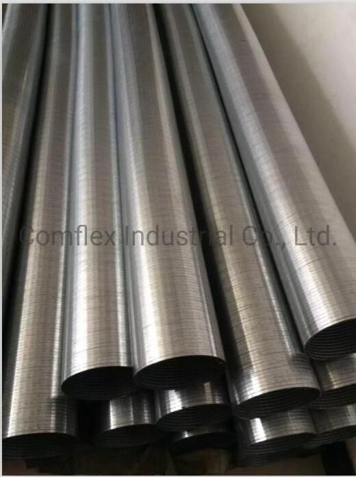 Interlocked Stripwound Metal Hose Making Machine