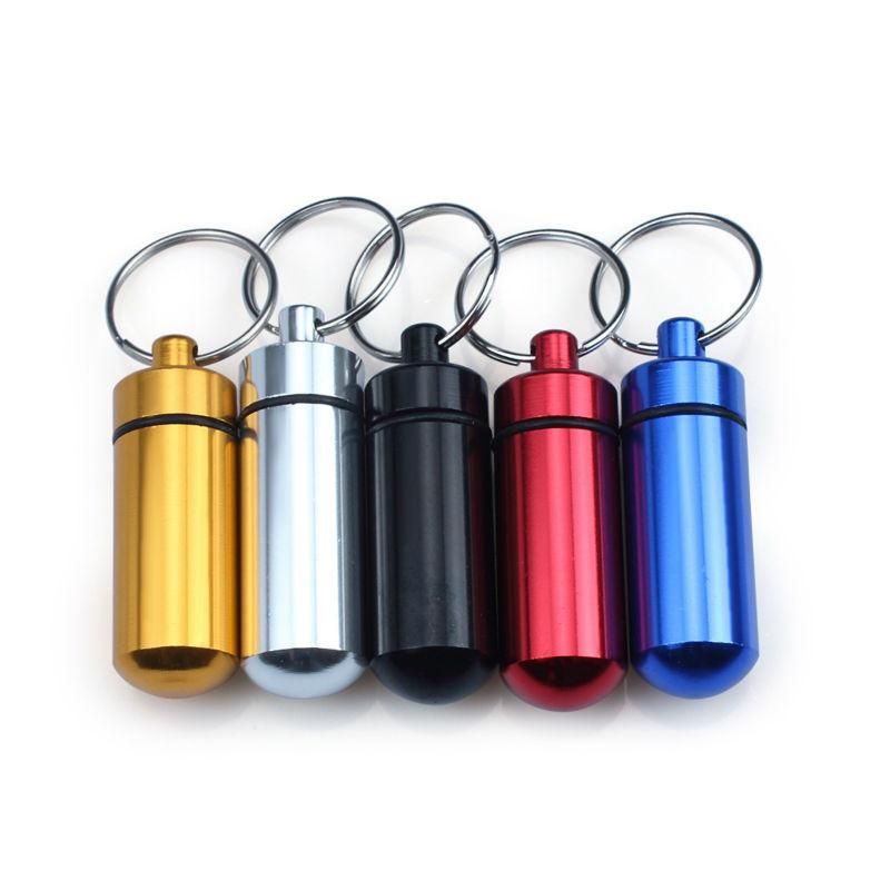 Waterproof Travel Aluminum Pill Box