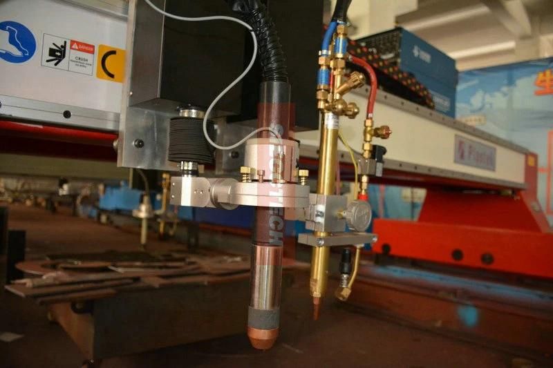 Heavy Duty Gantry CNC Plasma Flame Cutting Machine for Metal Plate and Round Pipe