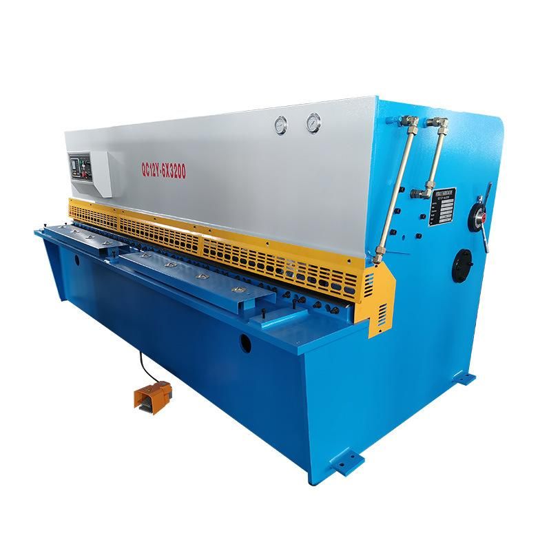 Model QC12Y-6x5000 CNC shearing machine for metal working
