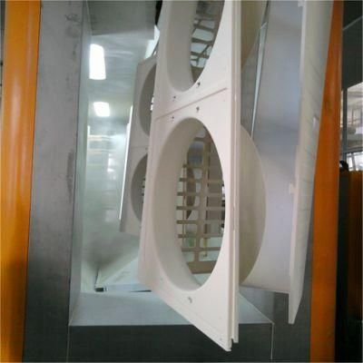 China New Steel Electrostatic Manual Powder Coating Spray Booth for Fan