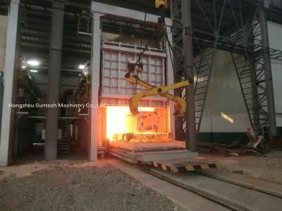 Trolley Type Bogie Hearth Type Steel Bar Annealing Furnace Heat Treatment Furnace