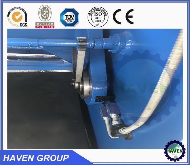 QC11Y-16X4000 Hydraulic Guillotine Shearing Machine, Steel Plate Cutting Machine