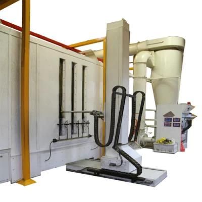 Powder Coating Booth with Cyclone Recovery System
