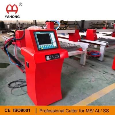 Desktop CNC Oxygen Acetylene Plasma Laser Cutting Machine for Ms Ss Al