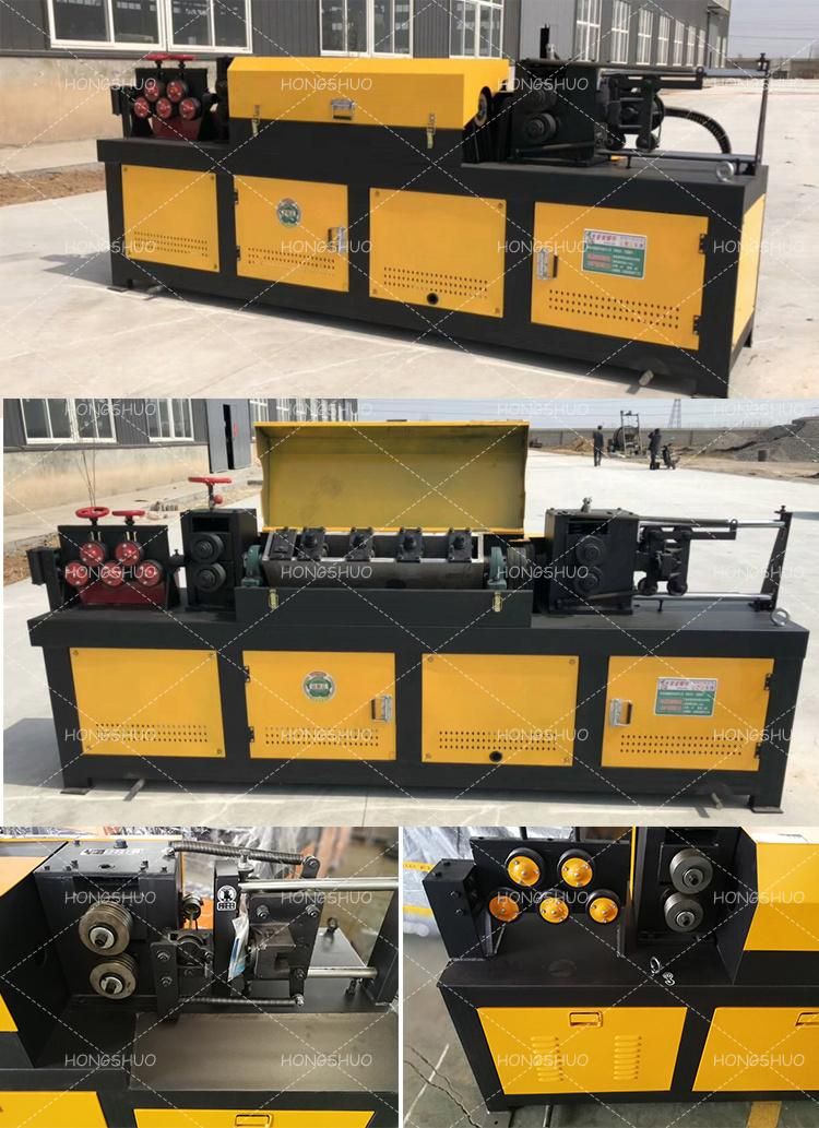 Wire Cutting and Straightening Machine Wire Straightening and Cutting Machine 2-4mm Steel Wire Cutting Machine