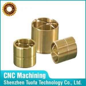 Brass/Copper Oil Bearing Bushing by Custom CNC Machining