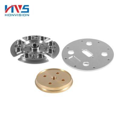 Non-Standard CNC Metal Component CNC Drawing Service Custom CNC Milled Brass Part