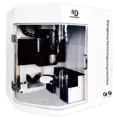 4 Axis CAD/Cam Dental Engraving Machine for Resin, Wax and Zirconia