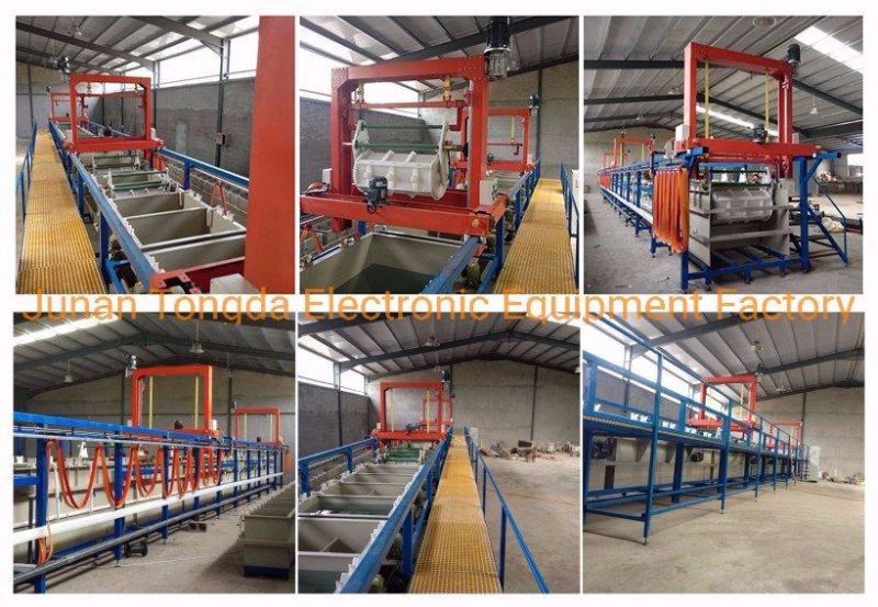 Linyi Tongda Nickel Zinc Copper Electroplating Machine Barrel Plating Equipment