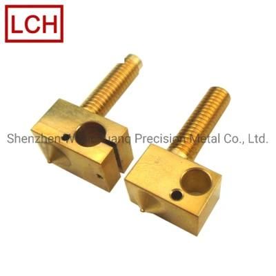 High Precision Brass Machining Parts Brass Bed Parts From Shenzhen