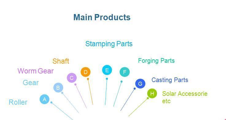 CNC Machine Various Motor Shaft Gear Shaft Rotating Shaft