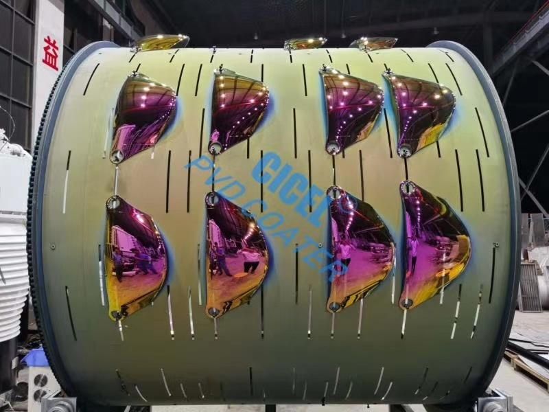 Cicel Horizontal Helmet Masks PVD Vacuum Coating Machine