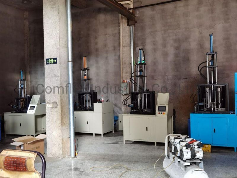 Fully Automatic Multi-Pitch Metal Bellow/Elastic Component Forming Machine~