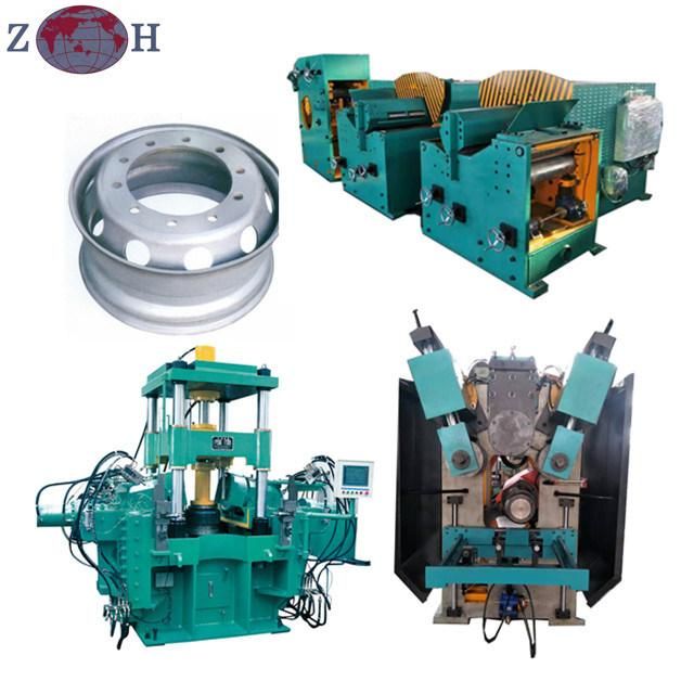 Tubeless Wheel Rim Roll Forming Machine Tubeless Wheel Rim Making Machine