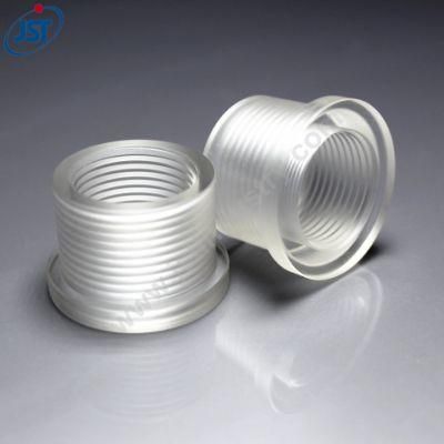 Customized Precision Plastic Machining CNC Turned Machined Acrylic Cap Nut