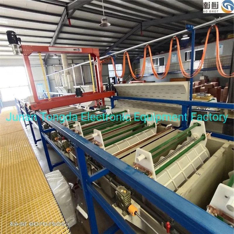 Tongda11 Silver Plating Line / Nickel Electroplating Equipment / Chrome Plating Machine Price