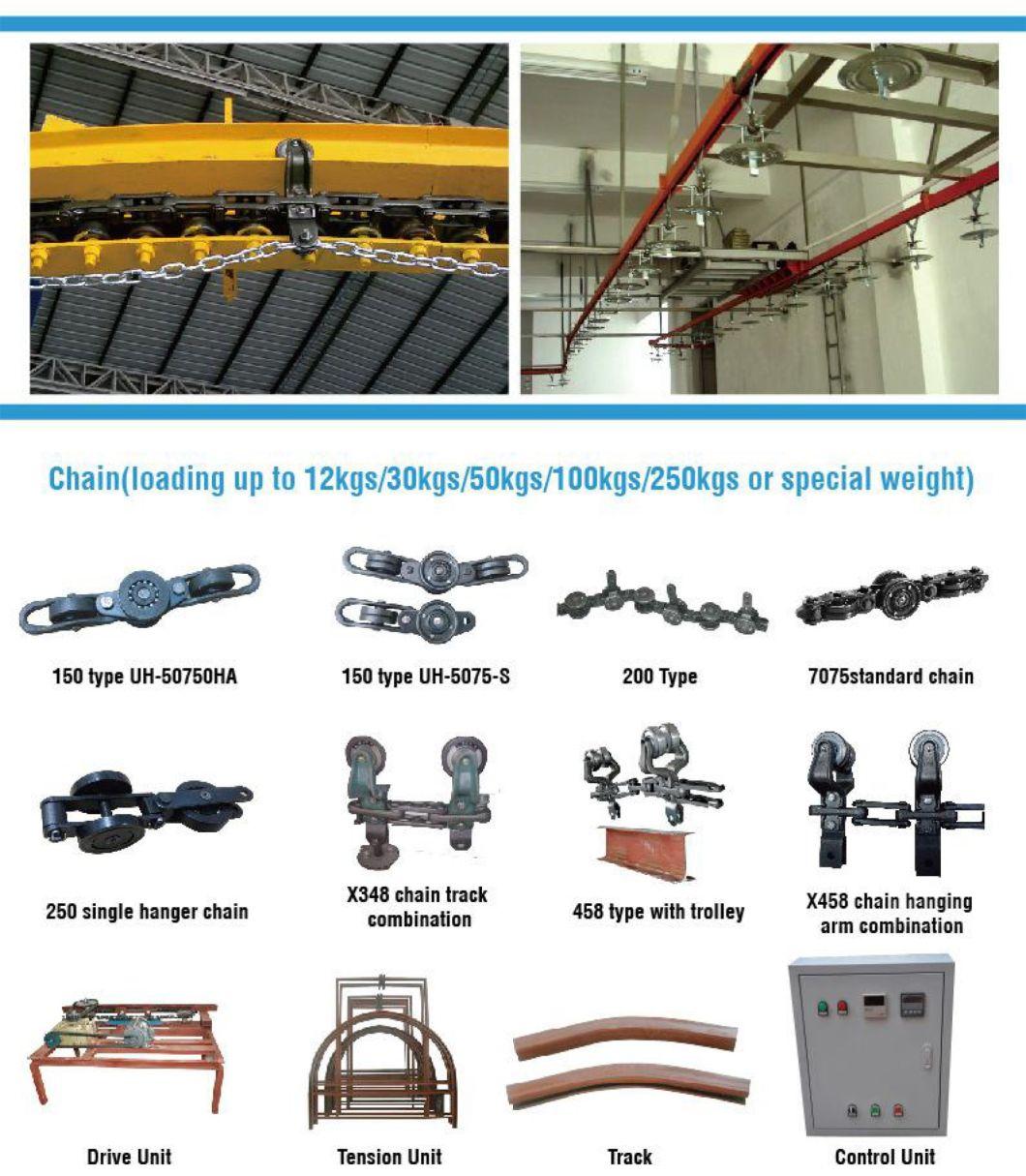 Powder Coating Line Conveyor Chain System and Accessories