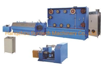 13 Dies Copper Rod Breakdown Steel Wire Drawing Machine with Annealer