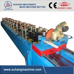 Chain Transmission PU Shutter Door Cold Roll Forming Machine