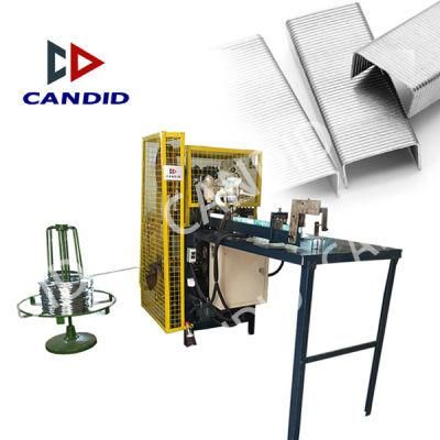 Hot Sale Candid High Capacity China Stationery Steel Wire Staple Pin Making Machine