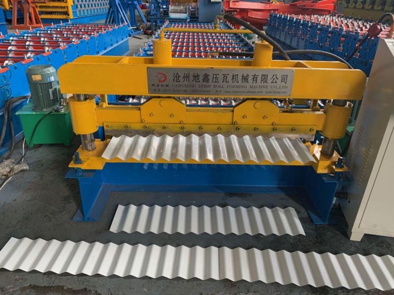 Hot Sales Corrugated Iron Roofing Sheet Roll Forming Machine Steel Tile Making Machine