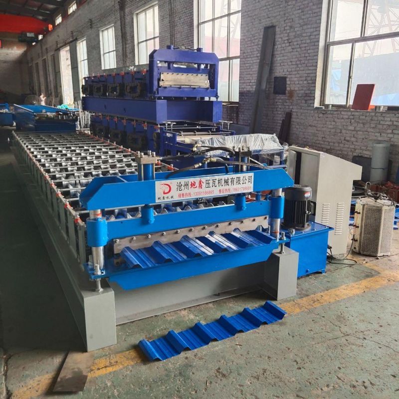 Cusotmized Trapezoidal Ibr Profile Roll Forming Machine/Roof Tile Sheet Rolling Forming Machine