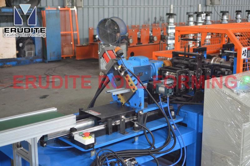 C90.3 Roll Forming Machine with Mechanical Flying Cut & on-Line Punching